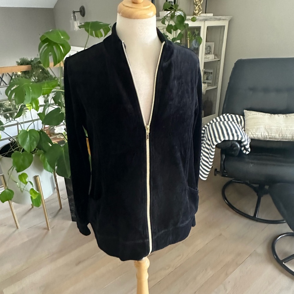 Women's Black Zip-Up Chico’s Jacket